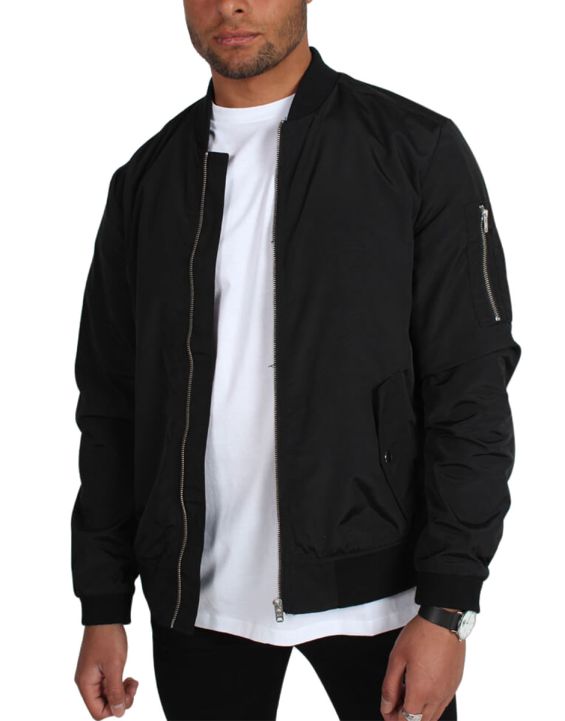 'JACK&JONES Grand Bomber Jacket Black