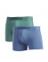 ADIDAS 2-Packs Comfort Flex Eco Soft 3-Stripes Boxer Blue/Green