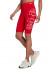 ADIDAS Mid-Waist Letter Short Tights Red