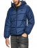 ADIDAS Padded Hooded Puffer Jacket Blue