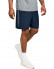 UNDER ARMOUR Woven Graphic Wordmark Shorts Navy