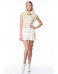 BERSHKA Full Skirt White