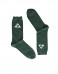 LE COQ SPORTIF Cotton Logo Socks Green