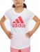 ADIDAS Must Haves Badge of Sport Tee White / Core Pink