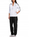 ADIDAS Ess 3S Woven Tracksuit White