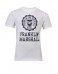 FRANKLIN AND MARSHALL Logo Tee Bright Wh