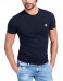GUESS Crew Neck Fit Tee Navy