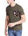 GUESS Printed Pocket Tee Forest
