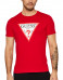 GUESS Triangle Logo Tee Red