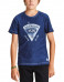 JACK&JONES Boy's Logo Print T-Shirt Dark Blue