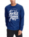 JACK&JONES Classic Sweatshirt Blue
