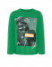 NAME IT Dino Printed Long Sleeved Blouse Green