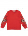 NAME IT Floral Embroidered Sweatshirt Red