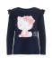 NAME IT Hello Kitty Long Sleeved Blouse Navy