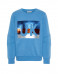 NAME IT UK Flip Sequin Sweatshirt Blue