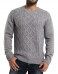 ONLY&SONS Cable Knitted Pullover Grey