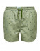 ONLY&SONS Ted Swim AOP5 Shorts Green