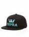 SUPRA Above II Snapback Hat Black/Electric