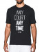 UNDER ARMOUR Any Court Any Time Tee Black