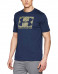 UNDER ARMOUR Boxed Sportstyle Tee Navy 