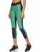 UNDER ARMOUR Jacquard Ankle Crop Legging Green