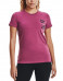 UNDER ARMOUR Armour Live Repeat Tee Dark Pink