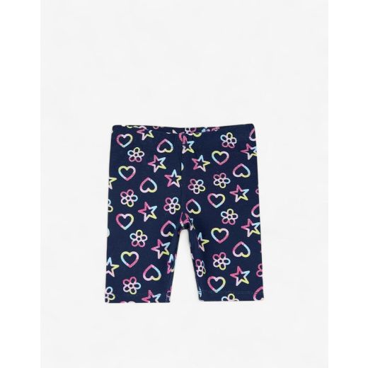 CHICCO Girls Bike Shorts Blue Printed