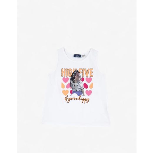 CHICCO Girls Tank White