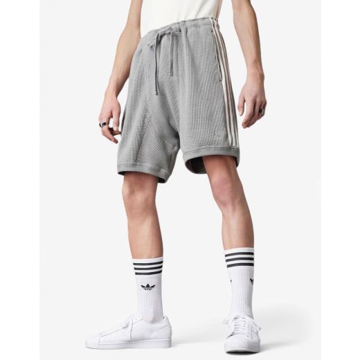 ADIDAS Blue Version Waffle Shorts Grey