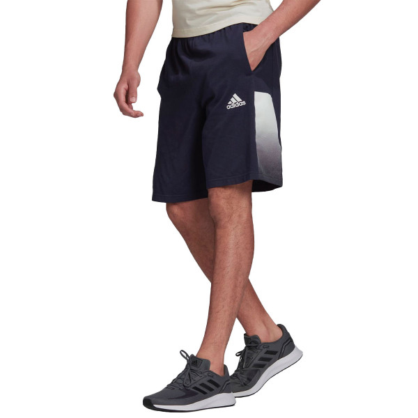 ADIDAS Essentials Summer Pack Lightweight French Terry Shorts Navy