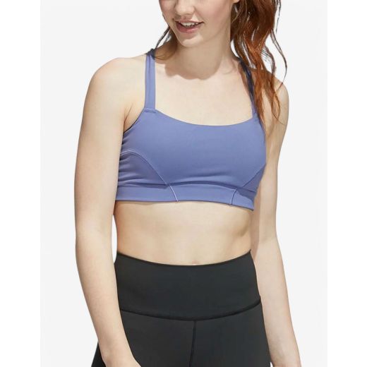 ADIDAS Light-Support Yoga Bra Purple