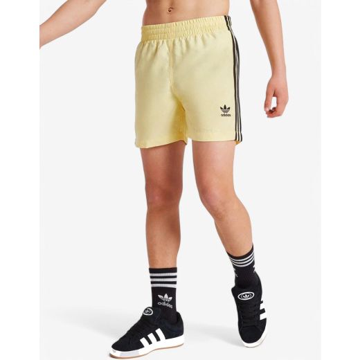 ADIDAS Originals Adicolor 3-Stripes Swim Shorts Yellow Jr