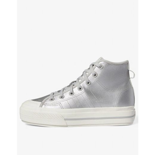 ADIDAS Originals Nizza Platform Mid Shoes Silver