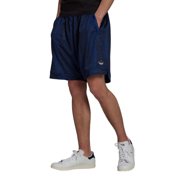ADIDAS Originals Snakeskin-Print Shorts Blue – Adidas > Мъже > Къси панталони