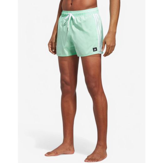 ADIDAS Performance 3-Stripes Classics Swim Shorts Green