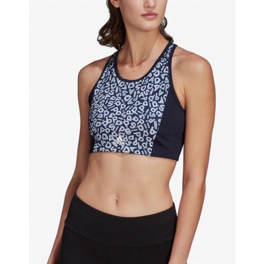 ADIDAS x Farm Rio Aeroready 3-Stripes Tank Top Black