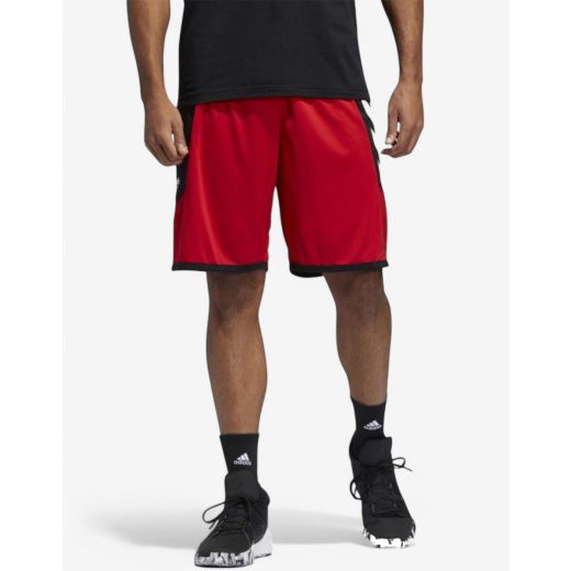 ADIDAS Pro Madness Woven Basketball Shorts Red