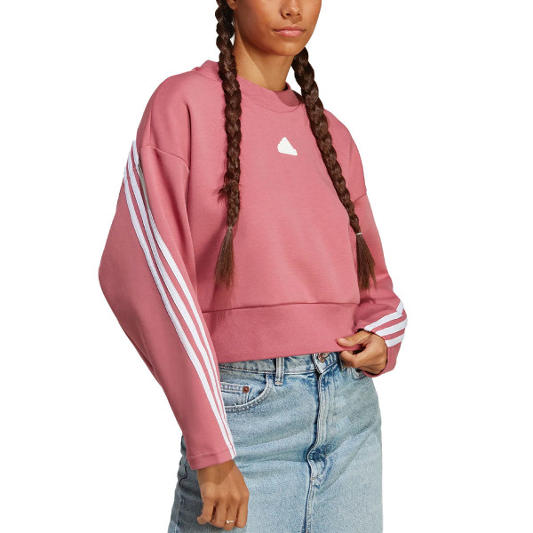 ADIDAS Sportswear Future Icons 3-Stripes Sweatshirt Pink