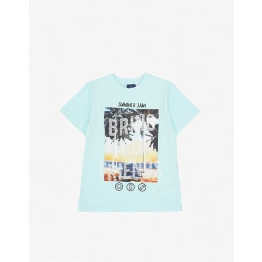 CHICCO Boys Summer Jam Tee Light Green
