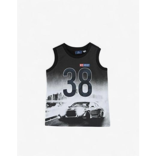 CHICCO Boys Tank Black/Grey