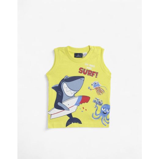 CHICCO Boys Tank Medium Yellow