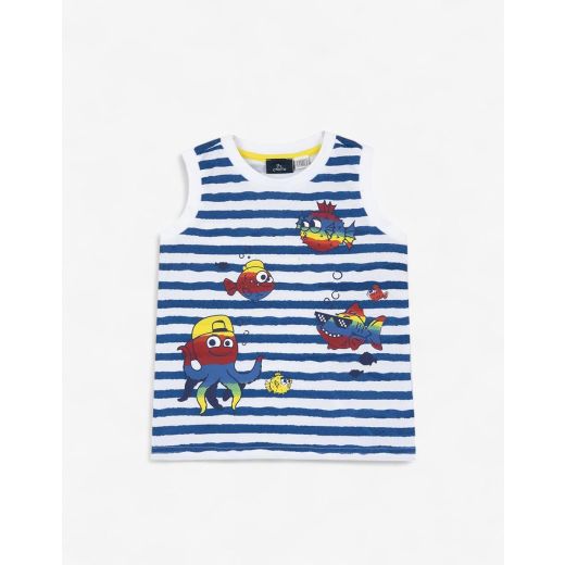 CHICCO Boys Tank Natural Printed
