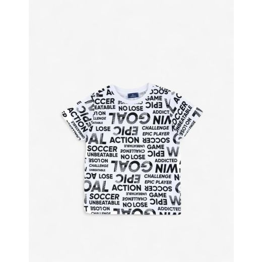 CHICCO Boys Tee White/Black