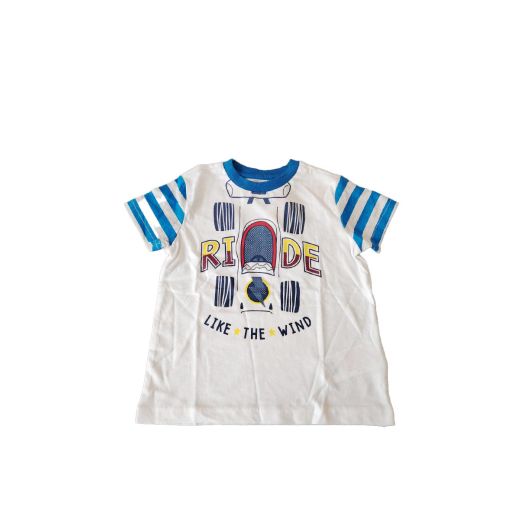CHICCO Boys Tee White/Blue