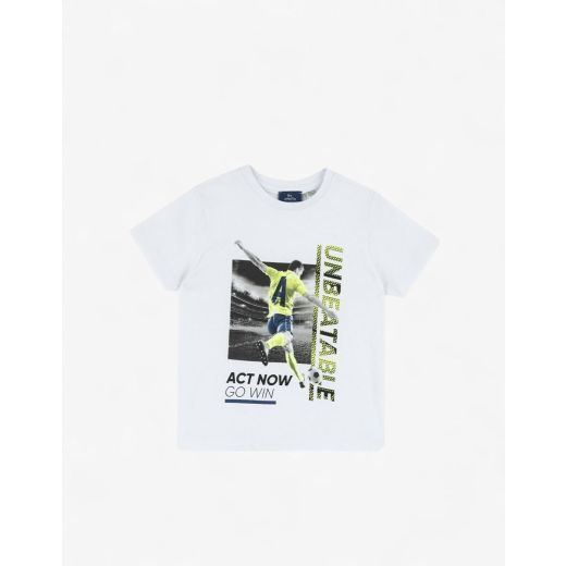 CHICCO Boys Unbeatable Tee White
