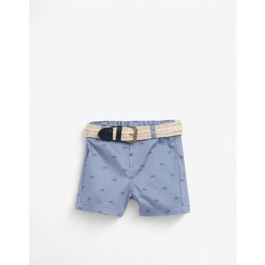 CHICCO Boys Woven Shorts Medium Light Blue