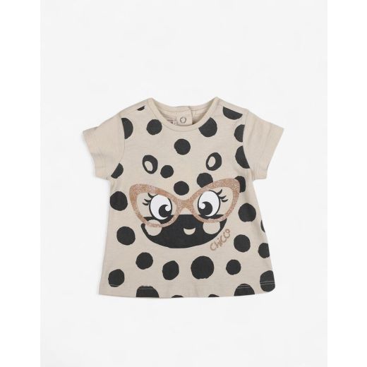 CHICCO Girls Knitted Tee Light Natural