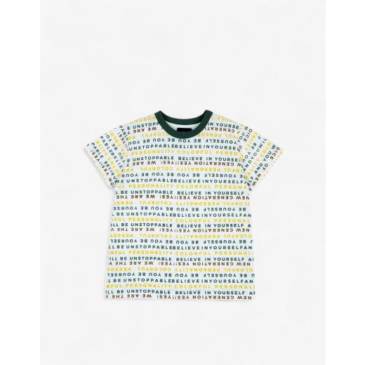 CHICCO Unisex Tee White/Multi