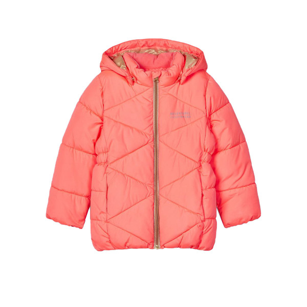 NAME IT Milton Quilted Puffer Jacket Neon Pink G – Деца > Дрехи > Якета