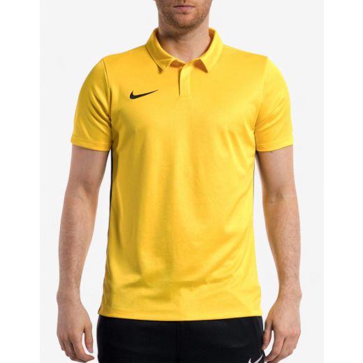 NIKE Dry Academy 18 Short Sleeve Polo Yellow